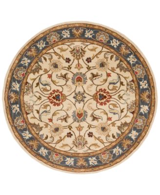 Surya - Caesar CAE-1125 Bright Yellow 4' Round Area Rug
