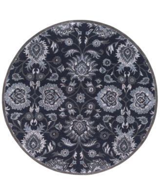 Surya - Caesar CAE-1191 Navy 4' Round Area Rug