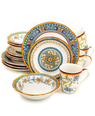 Euro Ceramica - DUOMO 16 PIECE DINNERWARE SET