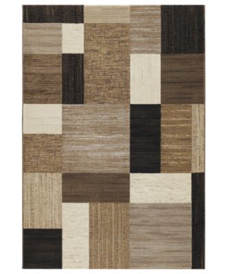 Couristan - Area Rug, Taylor Geometrics Brown-Multi 5'3" x 7'6"