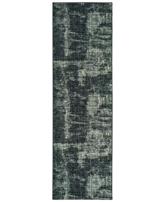 Oriental Weavers - Luna 1805K Black/Ivory 2'3" x 7'6" Runner Area Rug