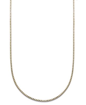 Giani Bernini - 24k Gold over Sterling Silver Necklace, 18" Box Chain