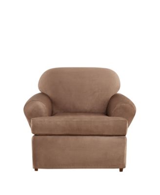 Sure Fit - Ultimate Heavyweight Stretch Suede 4PC Slipcover