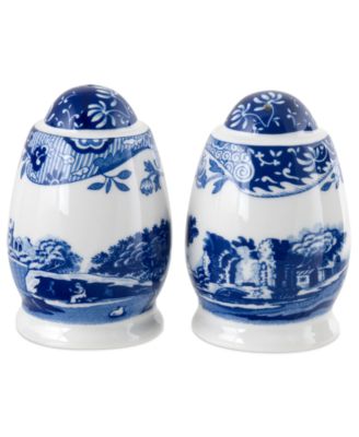 Spode - Blue Italian Salt and Pepper Shakers
