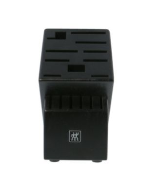Zwilling - J.A. Henckels Twin Black Rubberwood 16-Slot Knife Block