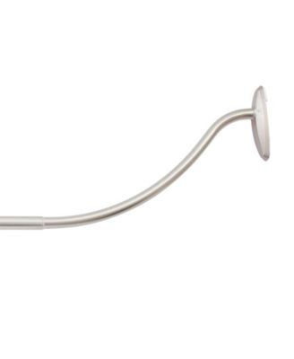Kenney - Twist Fit™ No Tools Curved Shower Curtain Rod, 57-72"