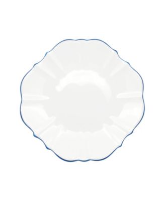 Twig New York - Amelie Royal Blue Rim 10.5" Dinner Plate