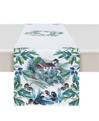Laural Home - Olive Grove 13x72 Table Runner