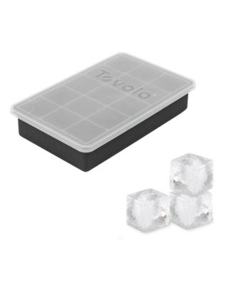 Tovolo - Perfect Cube Silicone Ice Tray With Lid