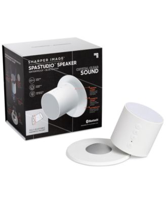 Sharper Image - SpaStudio Waterproof Bluetooth Speaker
