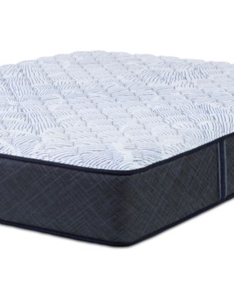Serta - Perfect Sleeper Blue Lagoon Night 12" Firm Mattress Set-Queen