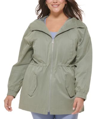 Levi's - Plus Size Zip-Front Long-Sleeve Hooded Parka