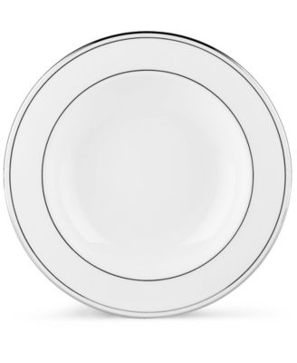 Lenox - "Federal Platinum" Rim Soup Bowl, 9"