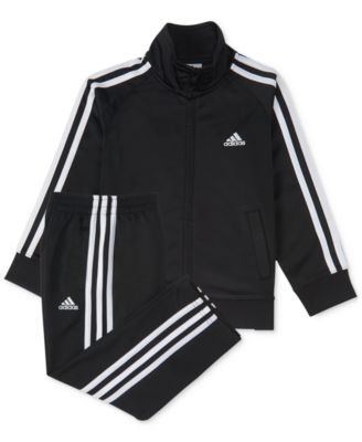 adidas - 2-Pc. Three-Stripe Track Suit, Baby Boys