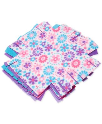 Melissa and Doug - Created by Me Flower Fleece Quilt No-Sew Craft Kit