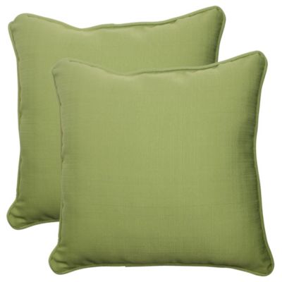 Pillow Perfect - Forsyth Kiwi 18.5-inch Throw Pillow (Set of 2)