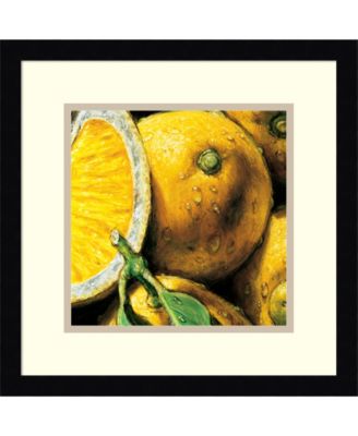 Amanti Art - Lemons 15x15 Framed Art Print