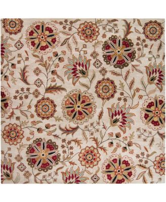 Surya - Athena ATH-5035 Dark Brown 4' Square Area Rug