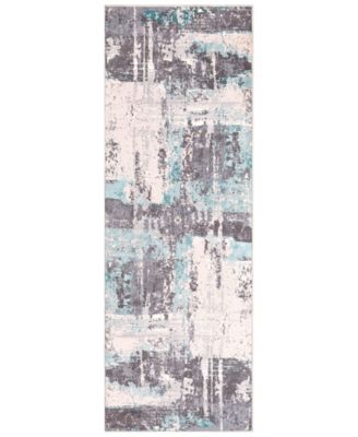 Surya - Genesis GNS-2301 White 2'7" x 7'6" Runner Area Rug