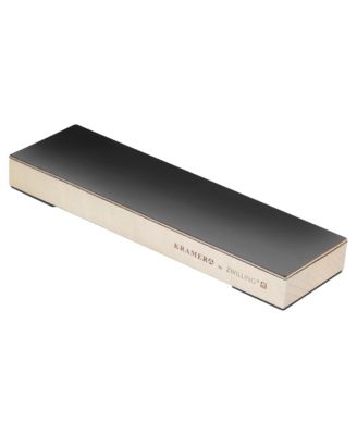 J.A. Henckels - Kramer by Zwilling  Hardwood Stropping Block with Leather Stropping