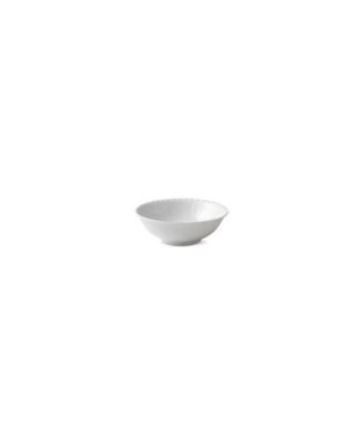 Royal Copenhagen - WHITE FLUTED HALF LACE CEREAL BOWL 11.75OZ