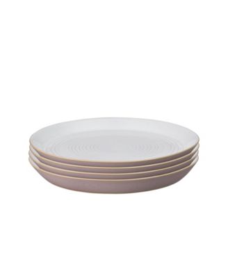 Denby - Impression Pink Set of 4 Medium Plates