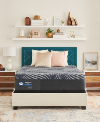 Sealy - Posturepedic Brenham Hybrid 13.5" Firm Mattress Set- California King