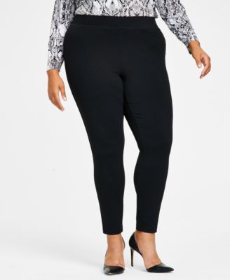 INC International Concepts - Plus Size Skinny Pull-On Pants