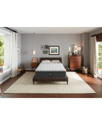 Beautyrest - BRS900 12.25" Plush Mattress Set- Twin