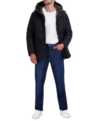 Cole Haan - Men's Parka with Fleece-Lined Hood