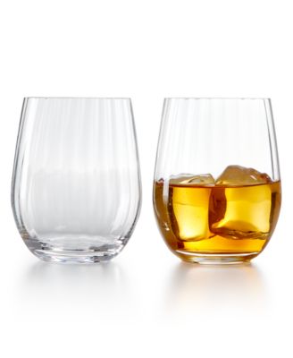 Riedel - Optical O Whiskey Glasses, Set of 2