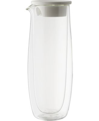 Villeroy & Boch - Glass double walled carafe with ceramic lid