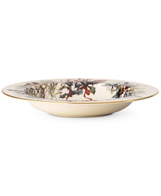 Lenox - Winter Greetings Rim Soup Bowl