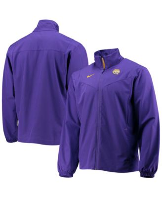 Nike - Men's Purple LSU Tigers 2021 Sideline Full-Zip Jacket