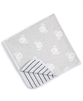 First Impressions - Reversible Koala-Print Baby Blanket