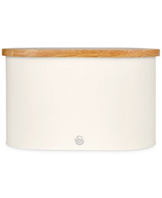 Salton - Nordic Bread Bin with Cutting Board Lid