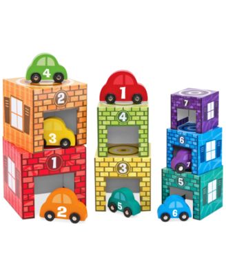 Melissa and Doug - Kids' Nesting & Sorting Garages & Cars
