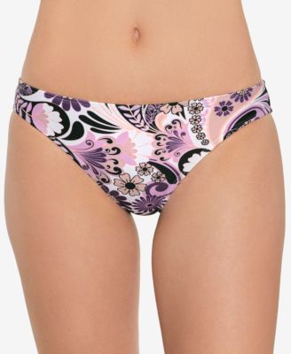 Salt + Cove - Juniors' Cinched-Back Hipster Bikini Bottoms