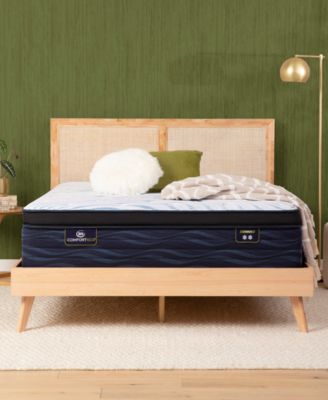 Serta - iComfortECO™ Q20GL Quilted Hybrid 15" Firm Pillow Top Mattress, Twin XL