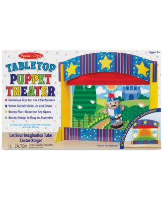 Melissa and Doug - Kids' Tabletop Puppet Theater