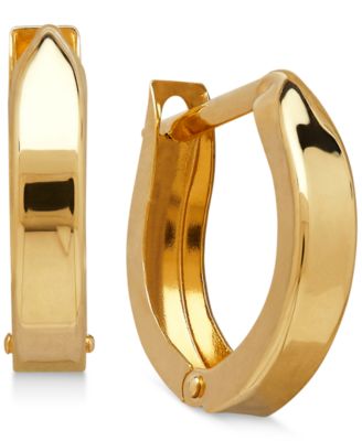 Macy's - Children's Hinged Cuff Hoop Earrings in 14k Gold