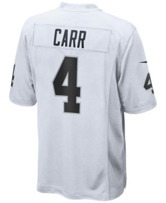 Nike - Men's Derek Carr Oakland Raiders Game Jersey
