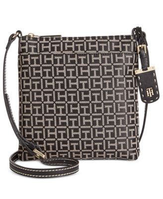 Tommy Hilfiger - Julia Monogram Jacquard North South Crossbody