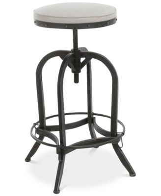 Noble House - Kalber Large Bar Stool, Quick Ship
