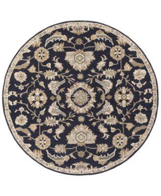 Surya - Caesar CAE-1164 Ink 4' Round Area Rug