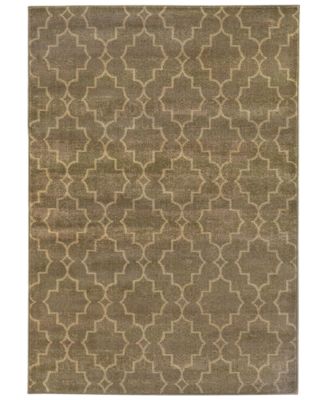 Oriental Weavers - Casablanca 5329B Brown/Ivory 1'10" x 3'3" Area Rug
