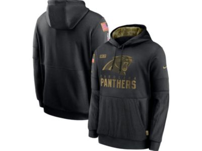 Nike - Men's Carolina Panthers 2020 Salute to Service Therma Hoodie