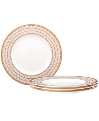 Noritake - Set of 4 Accent Plates, 9 3/4"