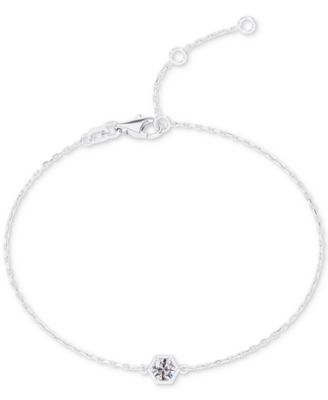 De Beers Forevermark - Diamond Honeycomb Solitaire Chain Bracelet (1/5 ct. t.w.)