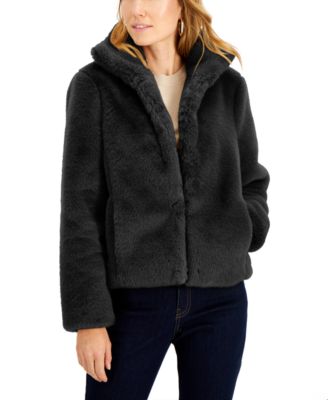 INC International Concepts - Petite Cropped Faux-Fur Jacket